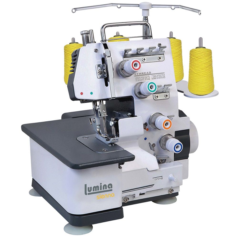 Máquina Coser Overlock Semiindustrial Lumina Sienna 4 Hilos Gris