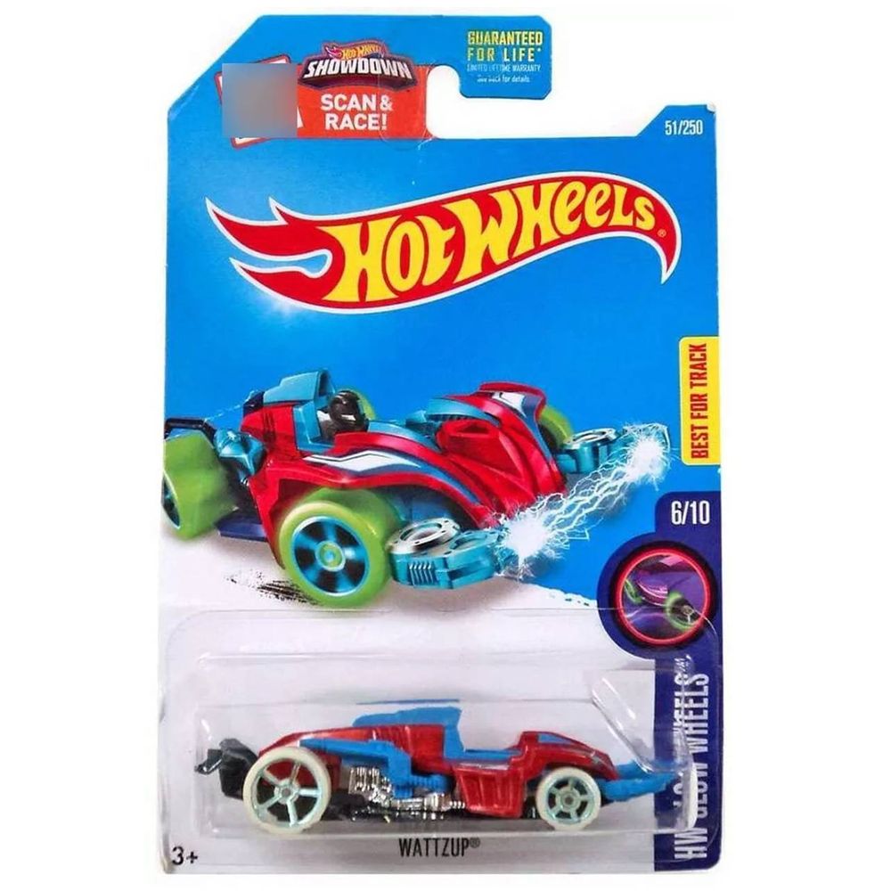 Hot Wheels Wattzup Hw Glow Wheels Edicion Limitada