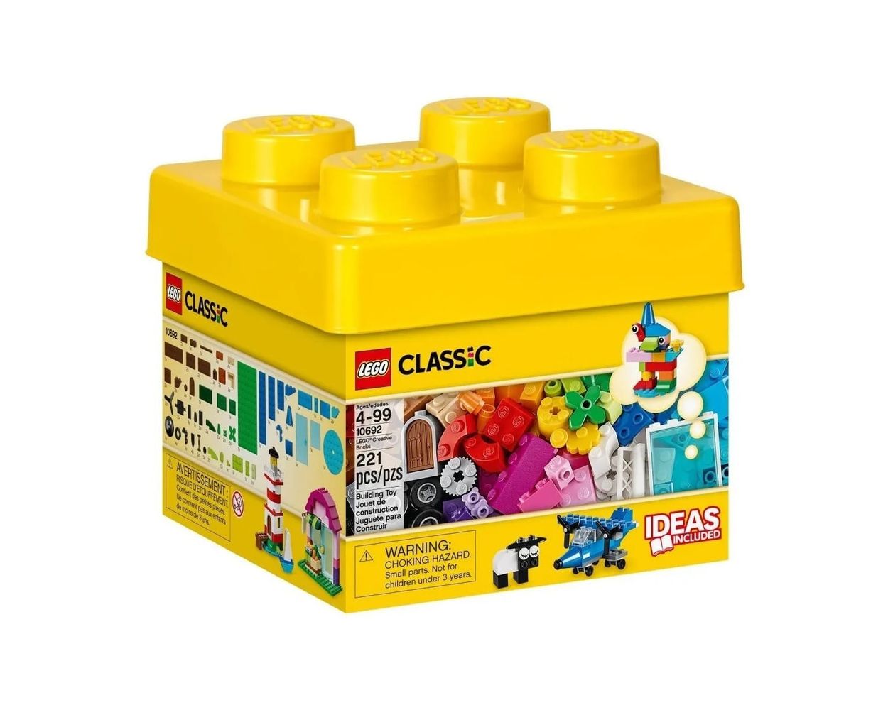 Bloques Grandes Construccion Niños Lego CLASSIC 10696 Caja De