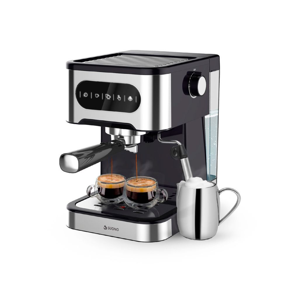 Cafetera Espresso Suono Automática 20 Bar L con Espumador y