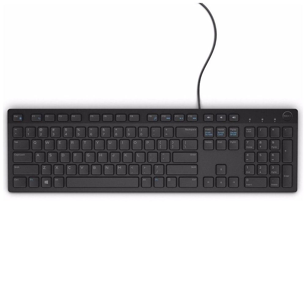 Teclado Dell Kb216 Usb Negro