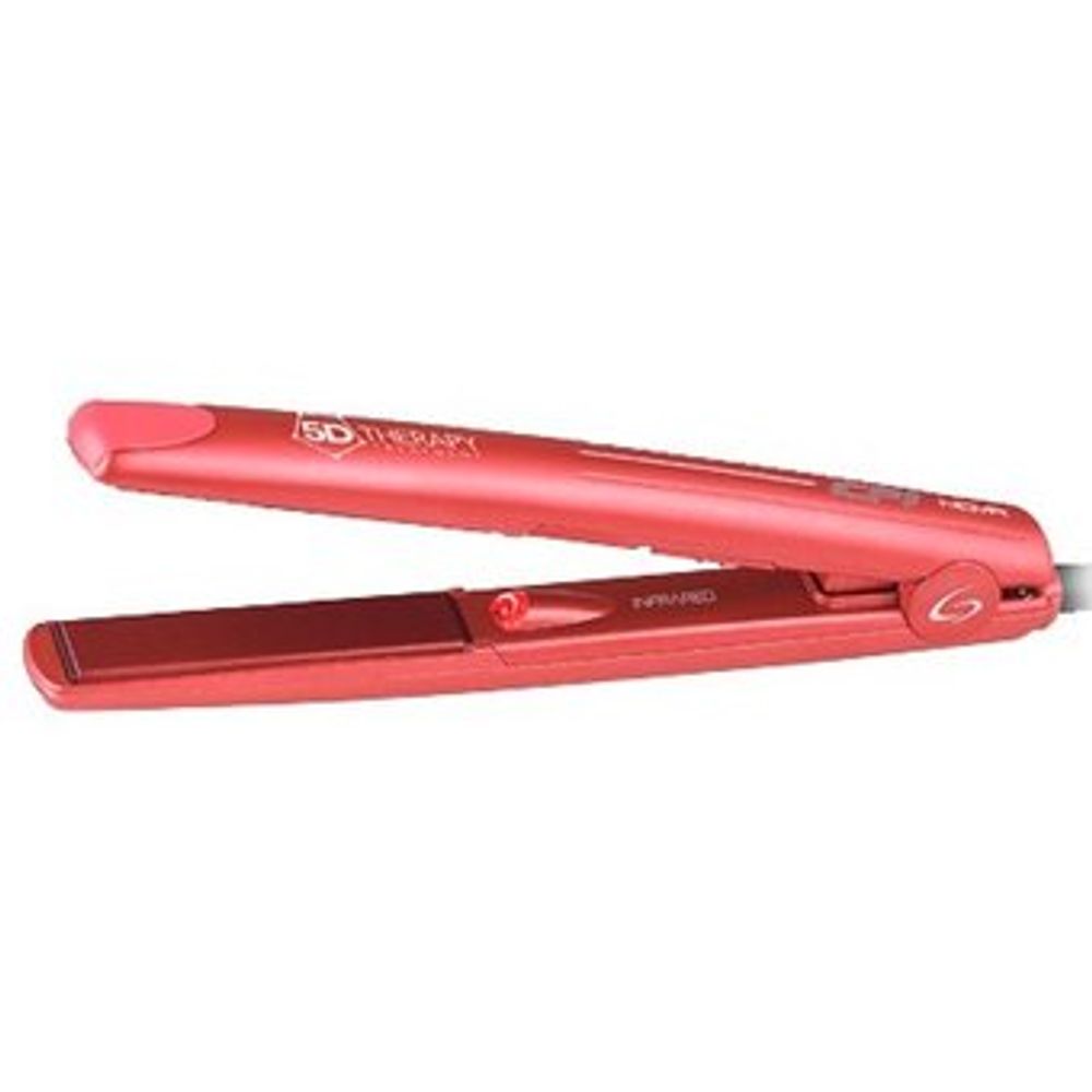 Plancha De Cabello Gama Cp1 Nova 5D Therapy-Rojo