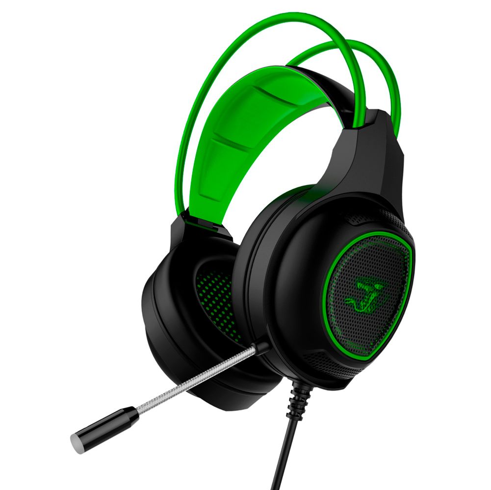 Auricular Gamer Constrictor Subflavus Led Con Mic Auc-2040vl