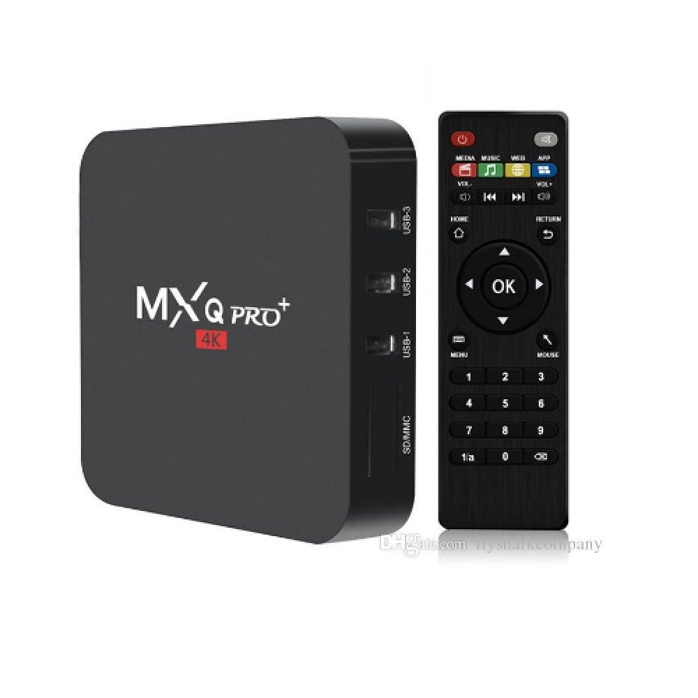 Tv Box MxQ Pro 4K Android 4k 2gb Ram 16gb de Rom Quad Core Wifi Hdmi