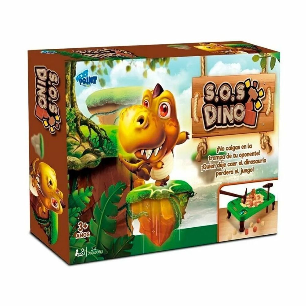 Jeu De Société SOS Dino - IELLO - Neuf - Jeu Pour Enfants, Thème Dinosaures