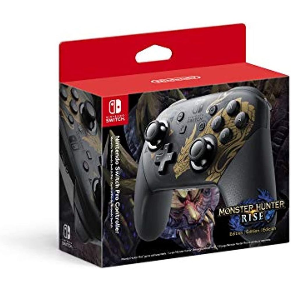 Nintendo Switch Pro Controller Monster Hunter Rise