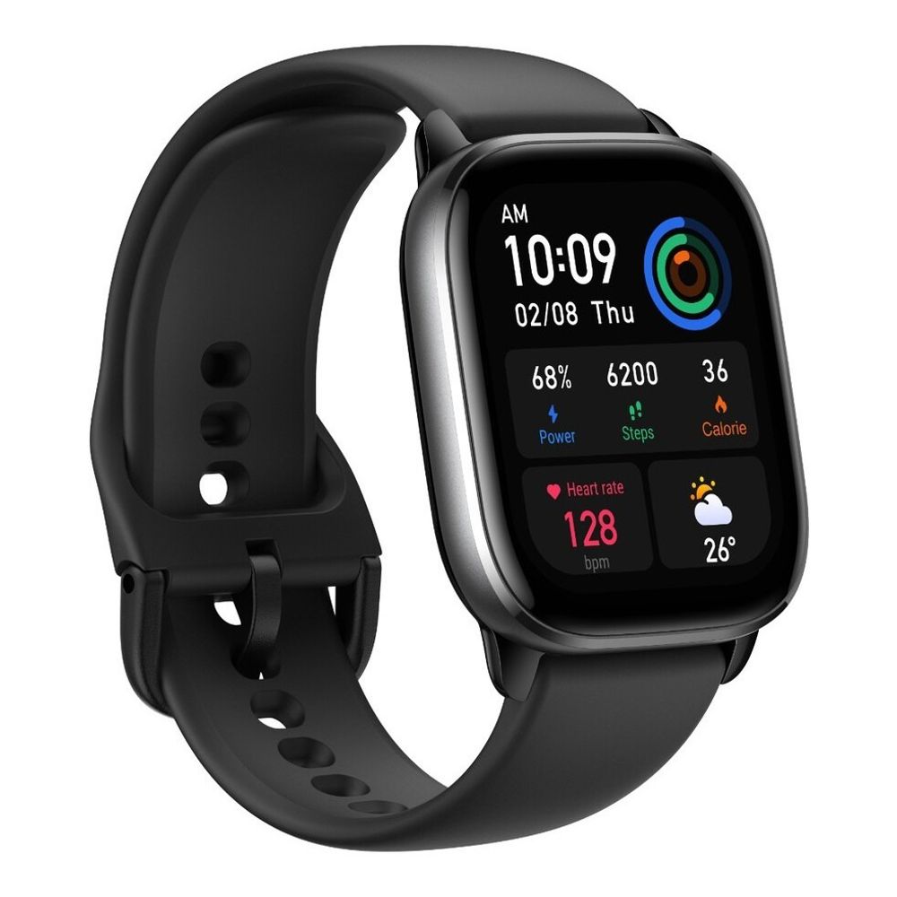 Smartwatch Reloj Inteligente Amazfit Gts 2 New Version Gps Color de la caja  Negro Color de la malla Negro