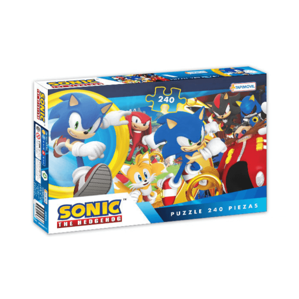 Rompecabezas Sonic 240 Piezas Tapimovil