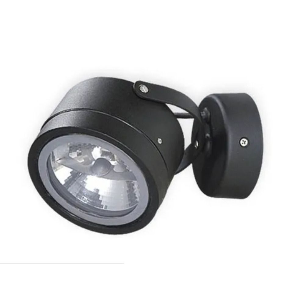 Aplique de Pared Exterior Ar111 Fw 2065 Aluminio Apto Led