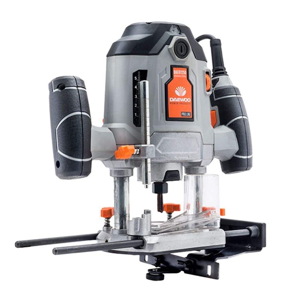 Fresadora Router Rebajadora Tupi Daewoo 1250w + Acces 6-8mm