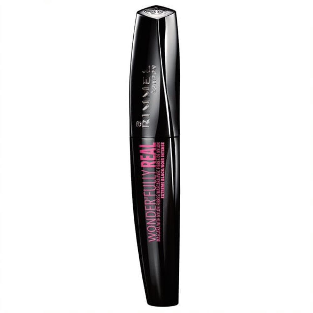 Mascara Wonderfully Real Masc Stage 2 Black 001 Rimmel 6244