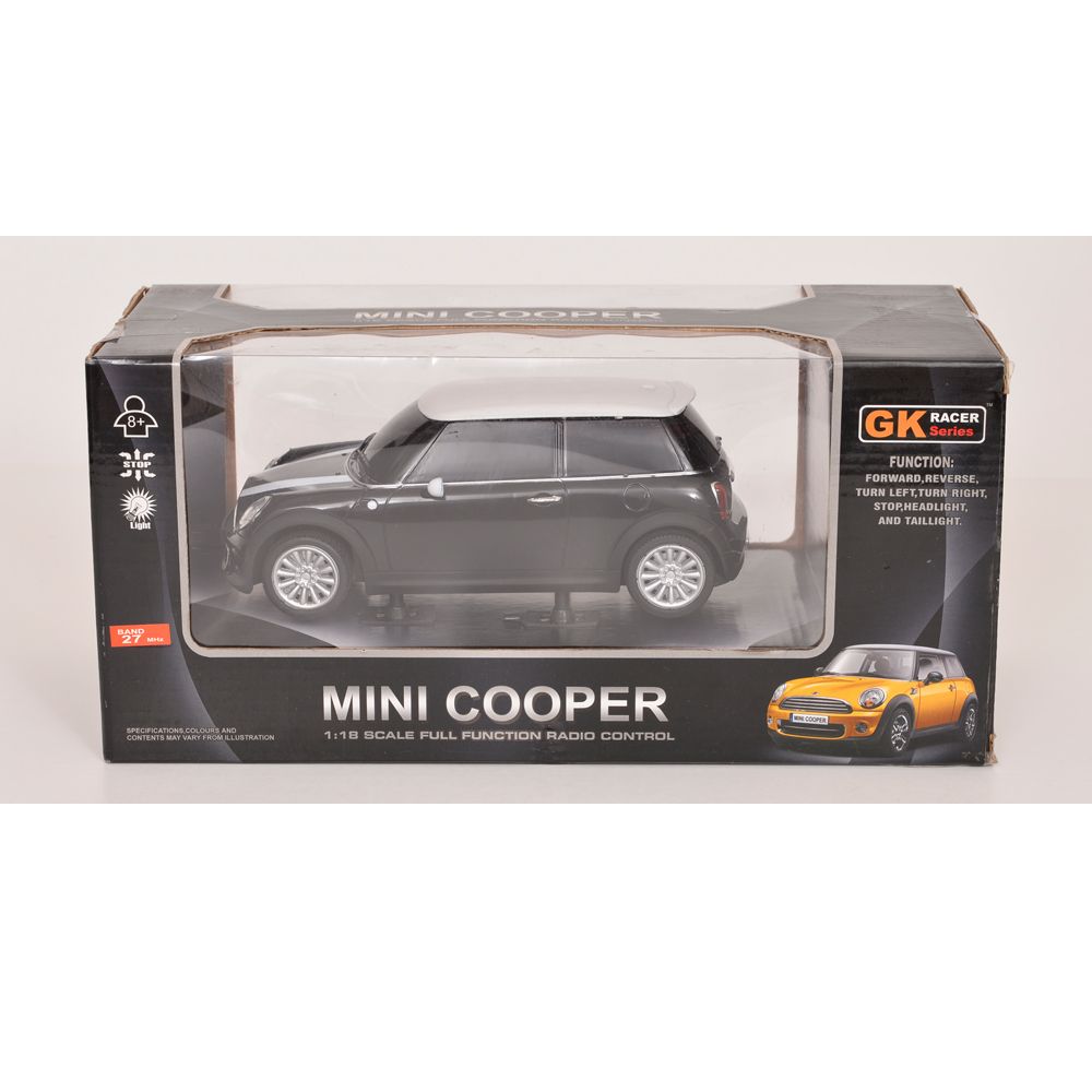 Auto a Radio Control Mini Cooper FF Escala 1 en 18