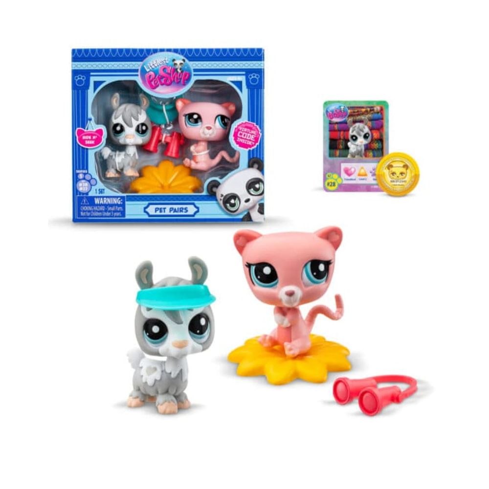 Figurine LITTLEST PETSHOP Opossum Rose #1625 - Occasion, Collection Jouet