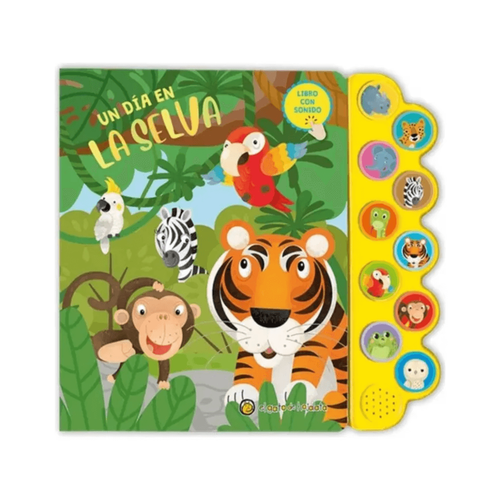 Libro Mundo De Sonidos - Gato De Hojalata 3302 La selva