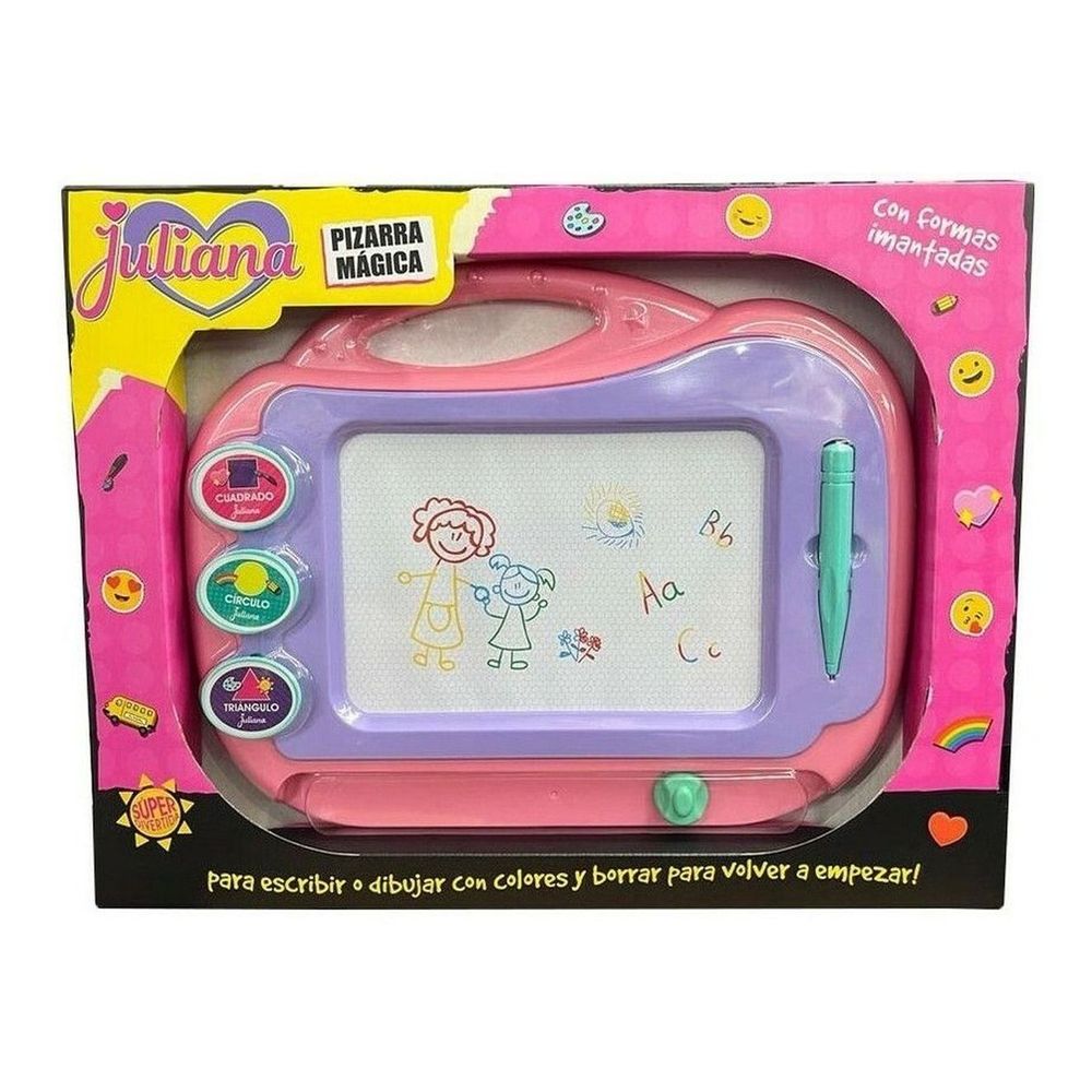 Juliana Pizarra Mágica Con Formas Imantadas