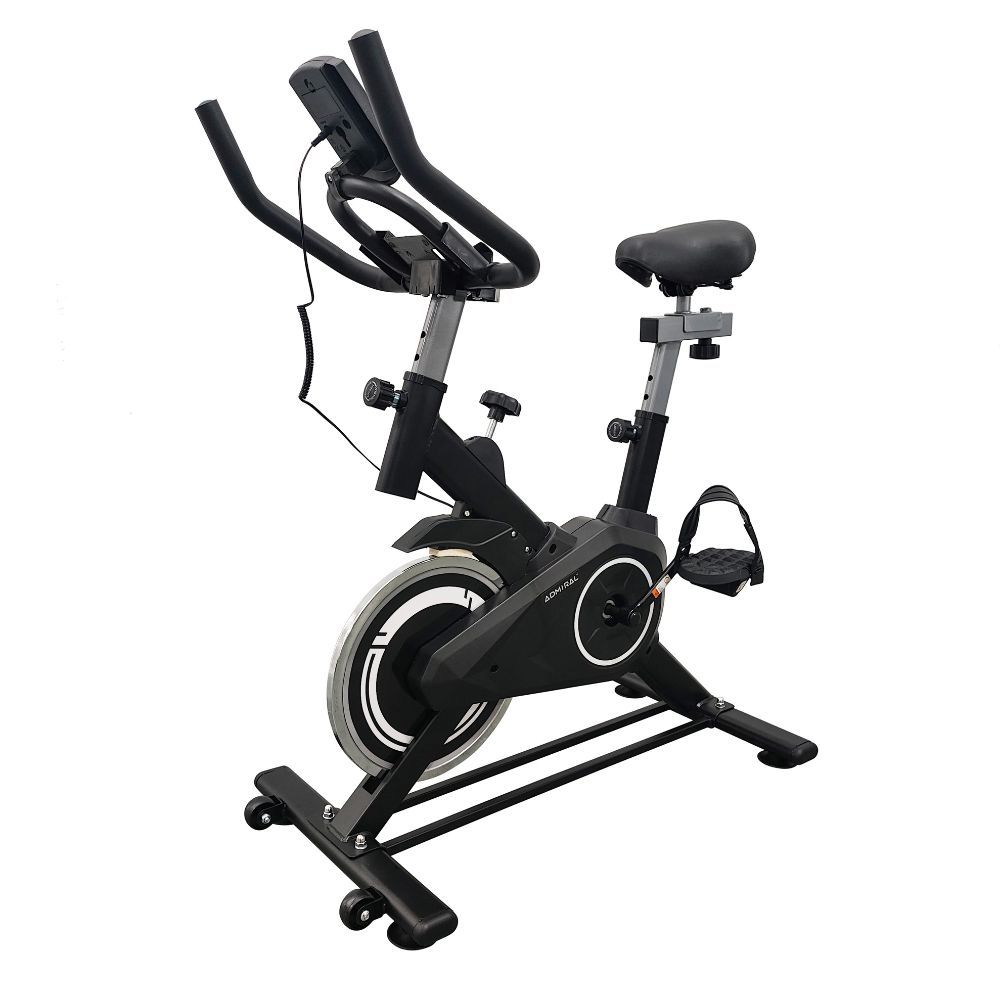 Bicicleta Spinning Fija Admiral Indoor Volante 4kg Regulable