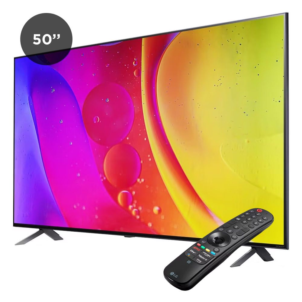 Smart Tv LG Nanocell 50 4k 50nano80sqa Pantalla Trizada