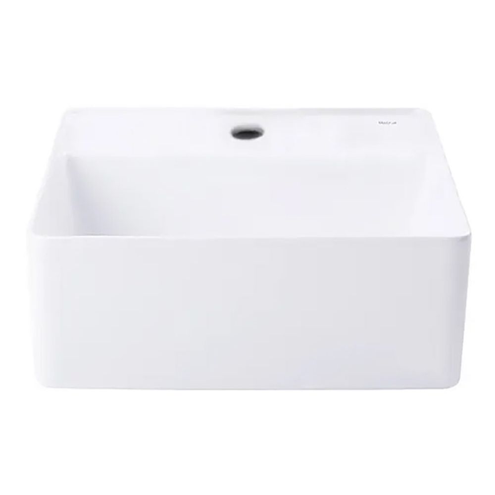 Lavatorio Kira Plus Roca 1A 35x35 Blanco Brillante