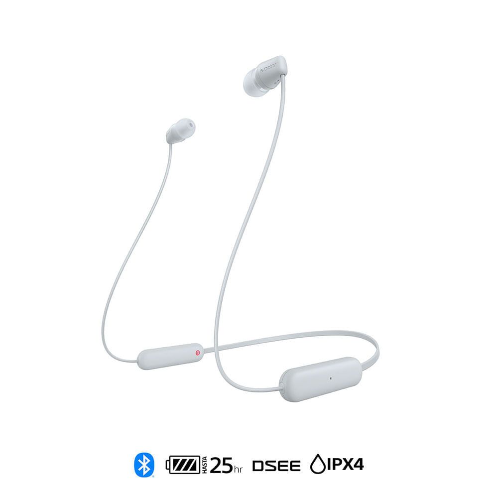 Auriculares inalámbricos Bluetooth In-Ear blancos - Contacta con