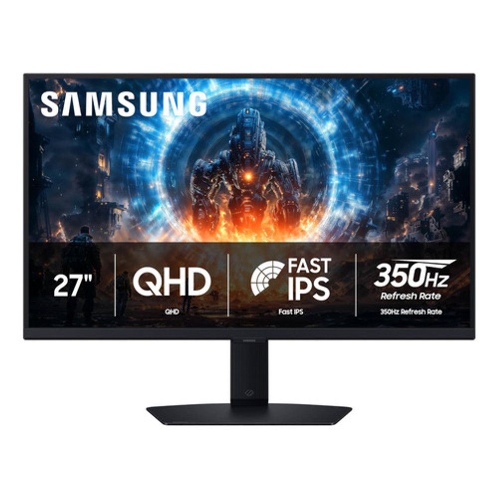 Samsung Monitor De Juegos G60f 27 Qhd 1440p 350hz Ips Con G- Negro