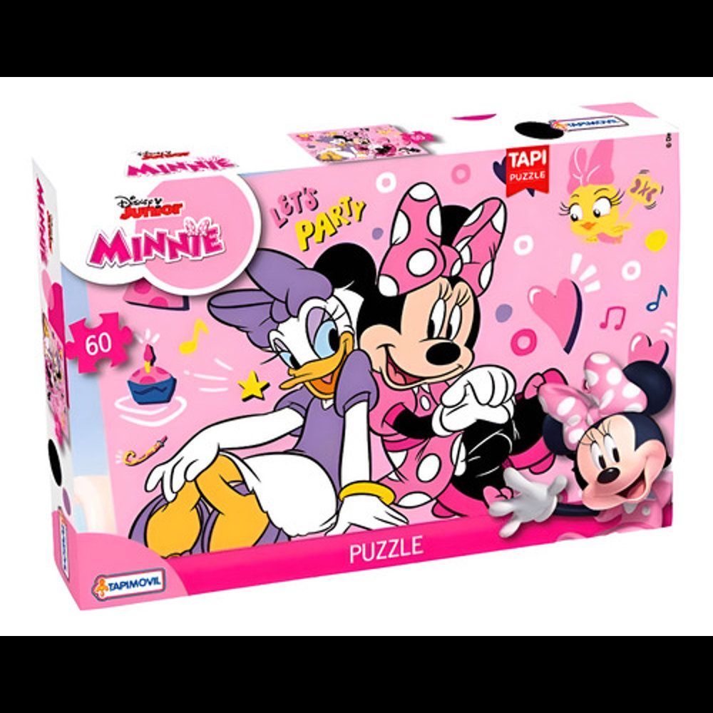 Rompecabezas Puzzle Minnie 60 Piezas Disney Junior