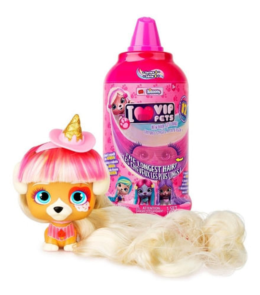 VIP PETS | Mini muñeca Perrita sorpresa Coleccionable con VIP PETS | Mini muñeca Perrita sorpresa Coleccionable con