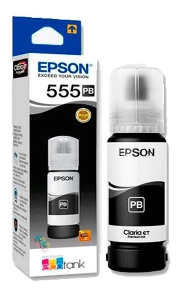 L8160/L8180 TINTA EPSON ORIGINAL NEGRO T555120