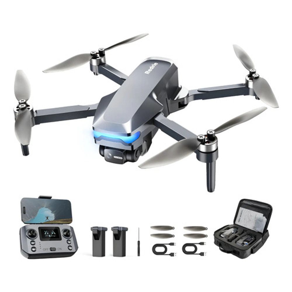 Drone Gps Plegable Con Cámara 4k Y Motor Sin Escobillas, 45 Color