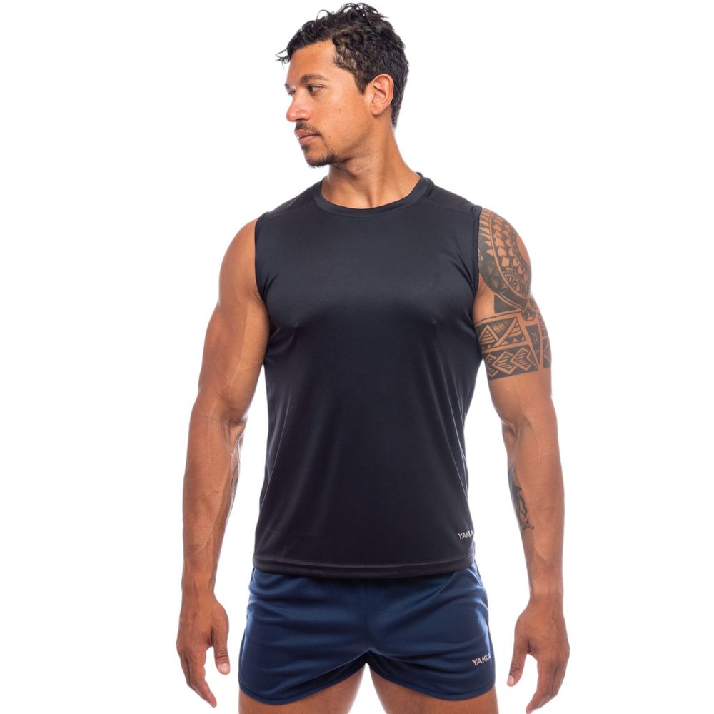 Musculosa Ropa Musculosa Deportiva Running Negro Hombre Yakka Talle L
