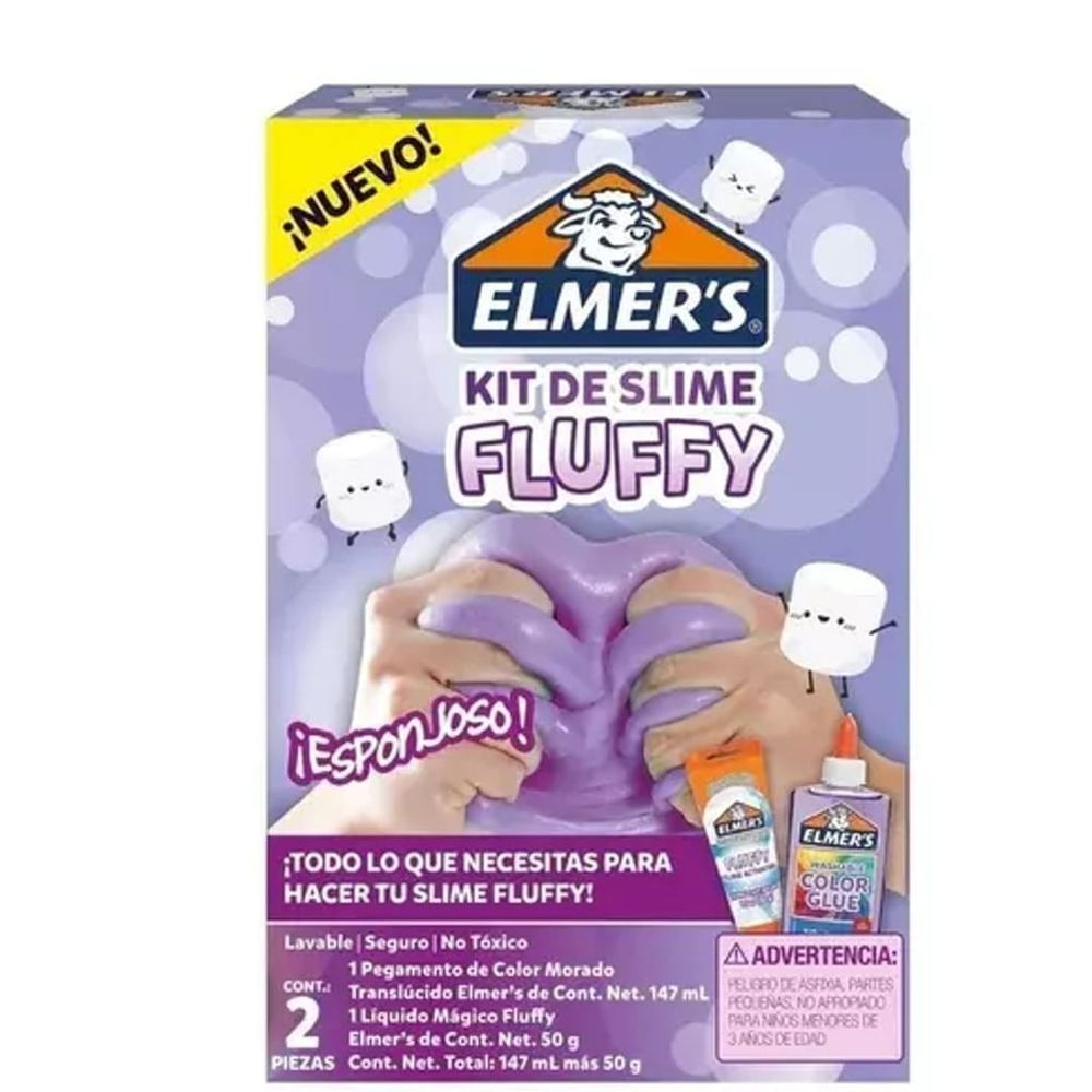 Kit De Slime Fluffy Elmers 2149063