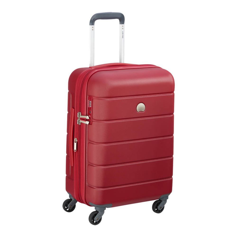 Valija De Cabina Expandible Delsey Lagos Rojo