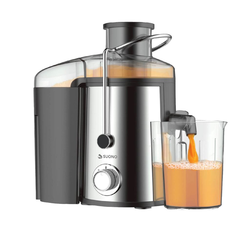 Juguera Extractor de Jugo Exprimidor 500W 450 ML SUONO