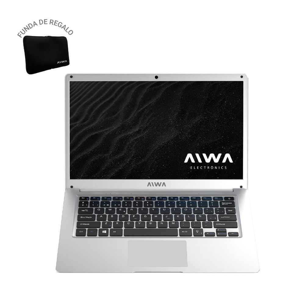 Notebook Cloudbook Aiwa 14,1 Dual Core 128Gb 4gb Ram Win11 + Funda CA141-C
