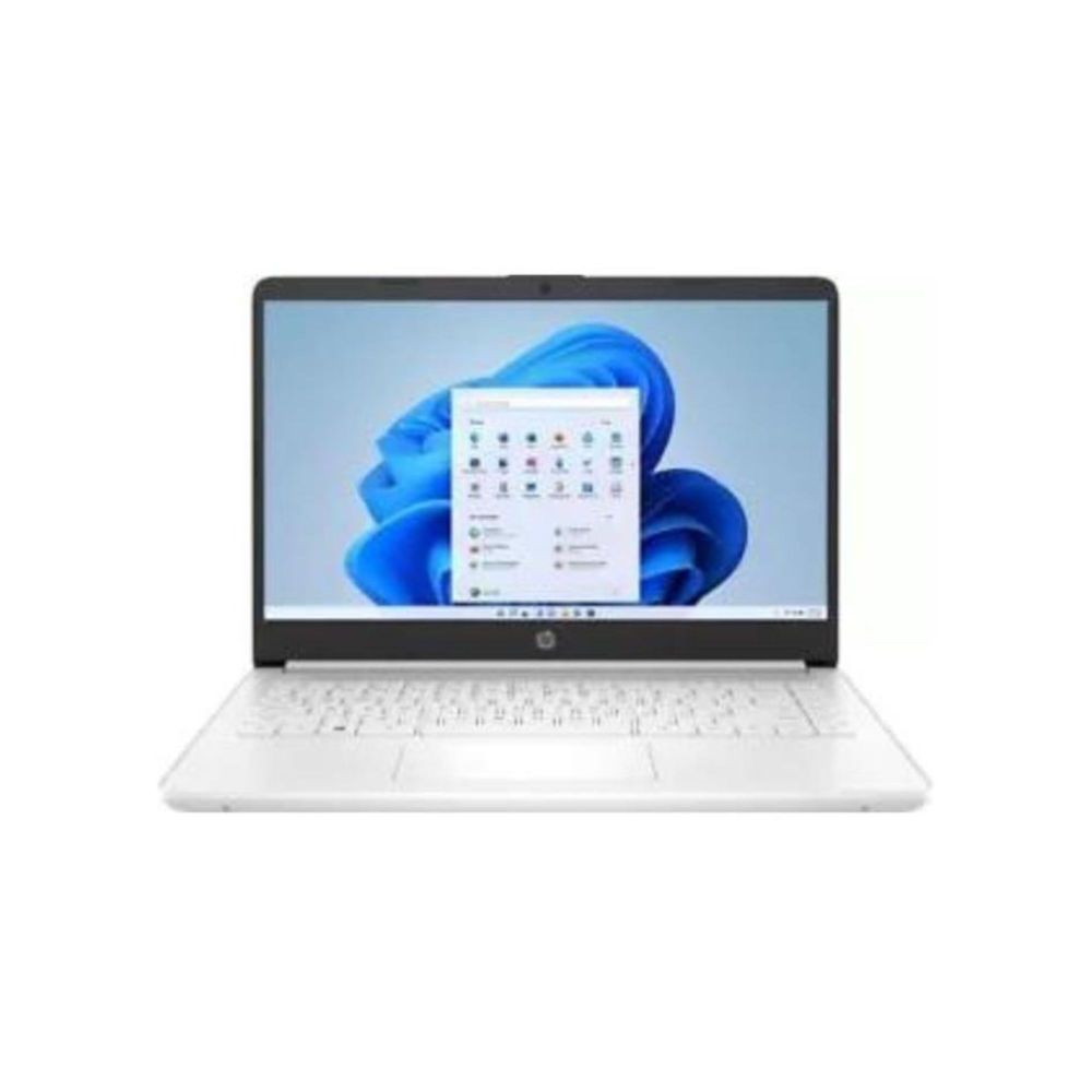 Notebook Hp Laptop Celeron N4120 64gb Emmc 4gb 14 Dq0052dx 14 Blanco Win11 2386