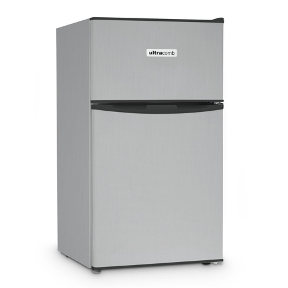 Heladera Bajo Mesada Ultracomb Utc-93s con Freezer Gris Plata