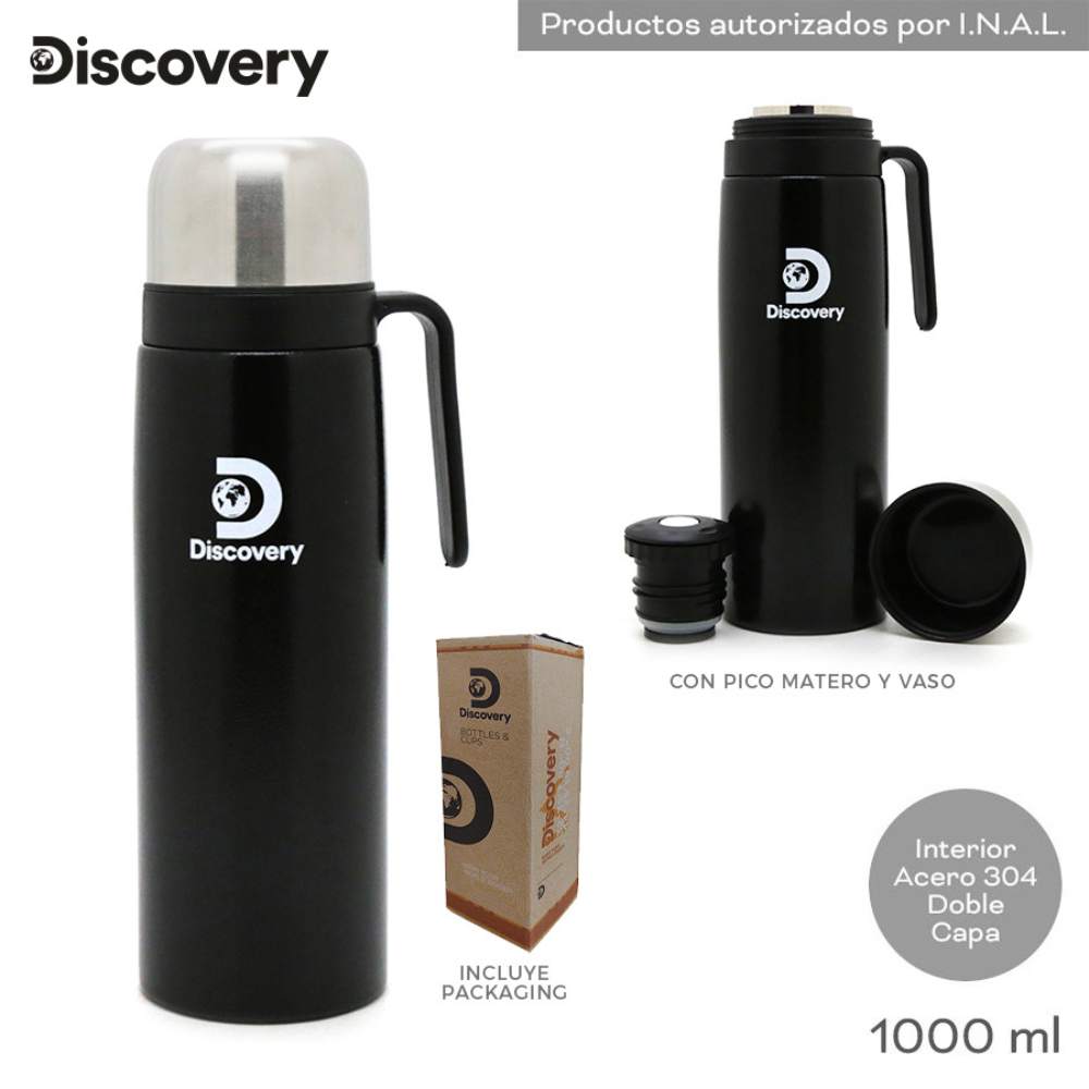 TERMOS Thermos Termo De Agua Caliente 1000ML Inoxidable/mini Dura 24 Horas/Hielo