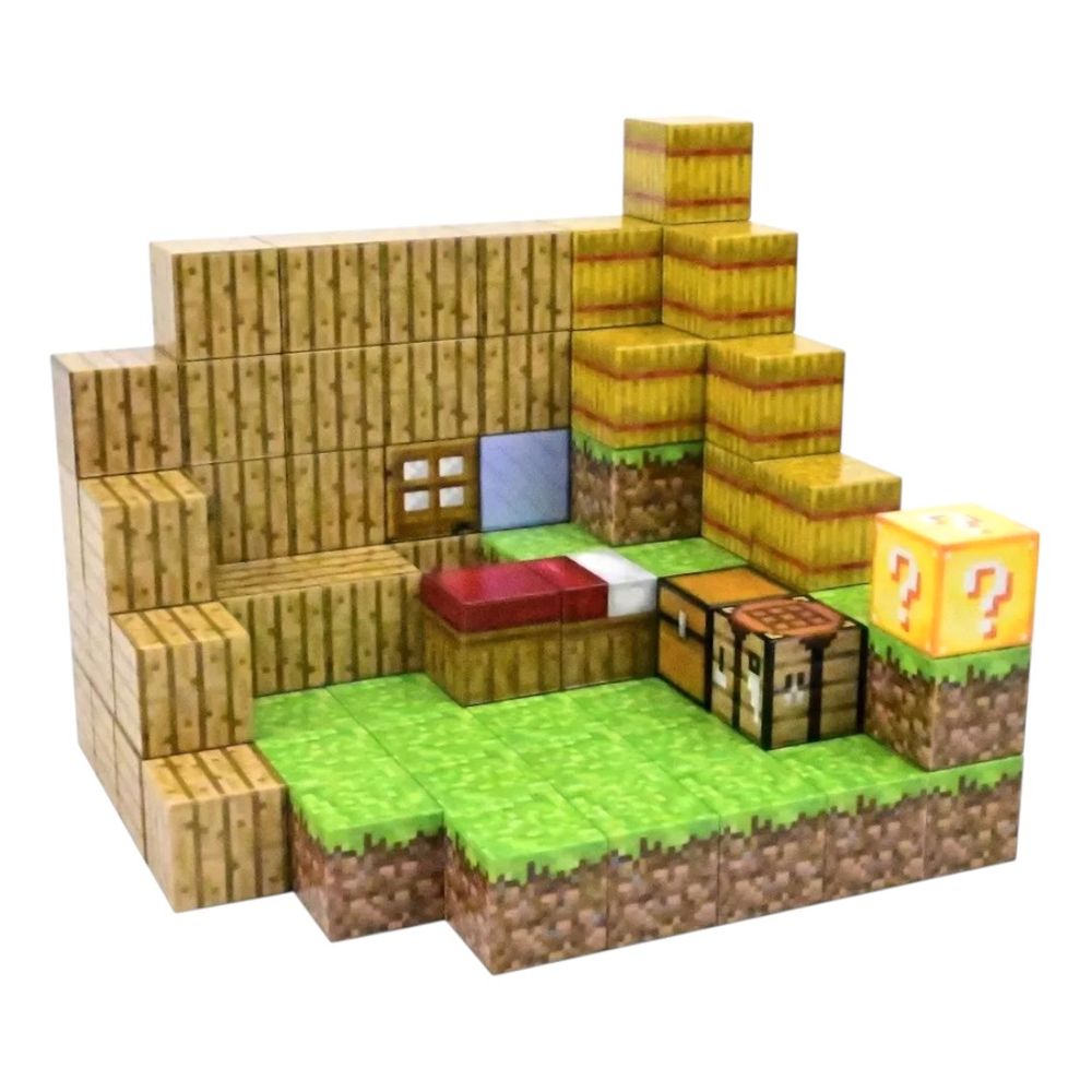 Bloques Magneticos Minecraft Cantidad De Piezas 100
