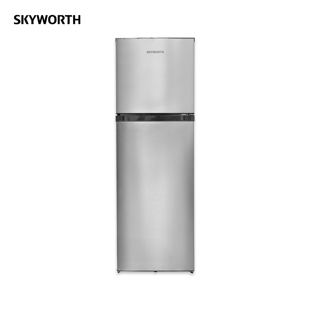 Heladera Skyworth Freezer Sup. no frost 326 litros ST/T Gris Oscuro