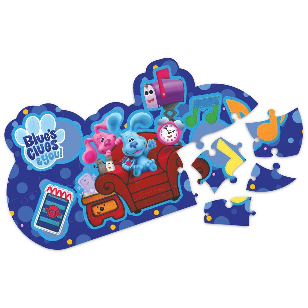 Puzle de espuma Spin Master Blue's Clues, 24 piezas