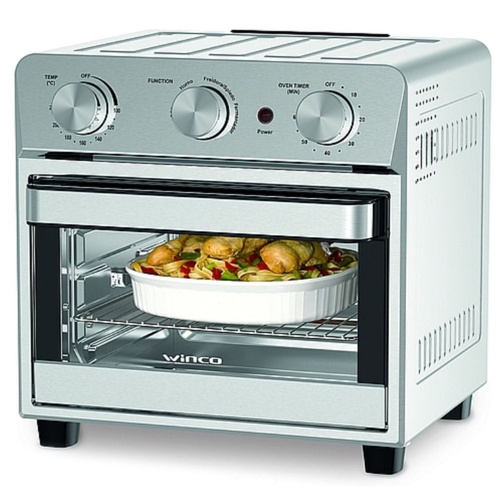 Horno Freidor Por Aire Winco W904 Acero Inoxidable