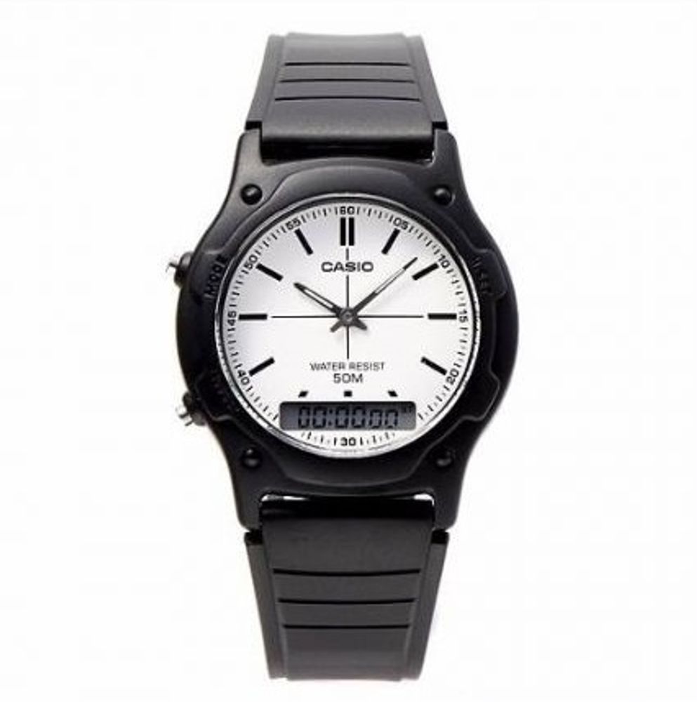 Bracelet Montre TPU Noir Pour Casio AW-49H/AW-45H Etc. - Neuf Avec étiquettes