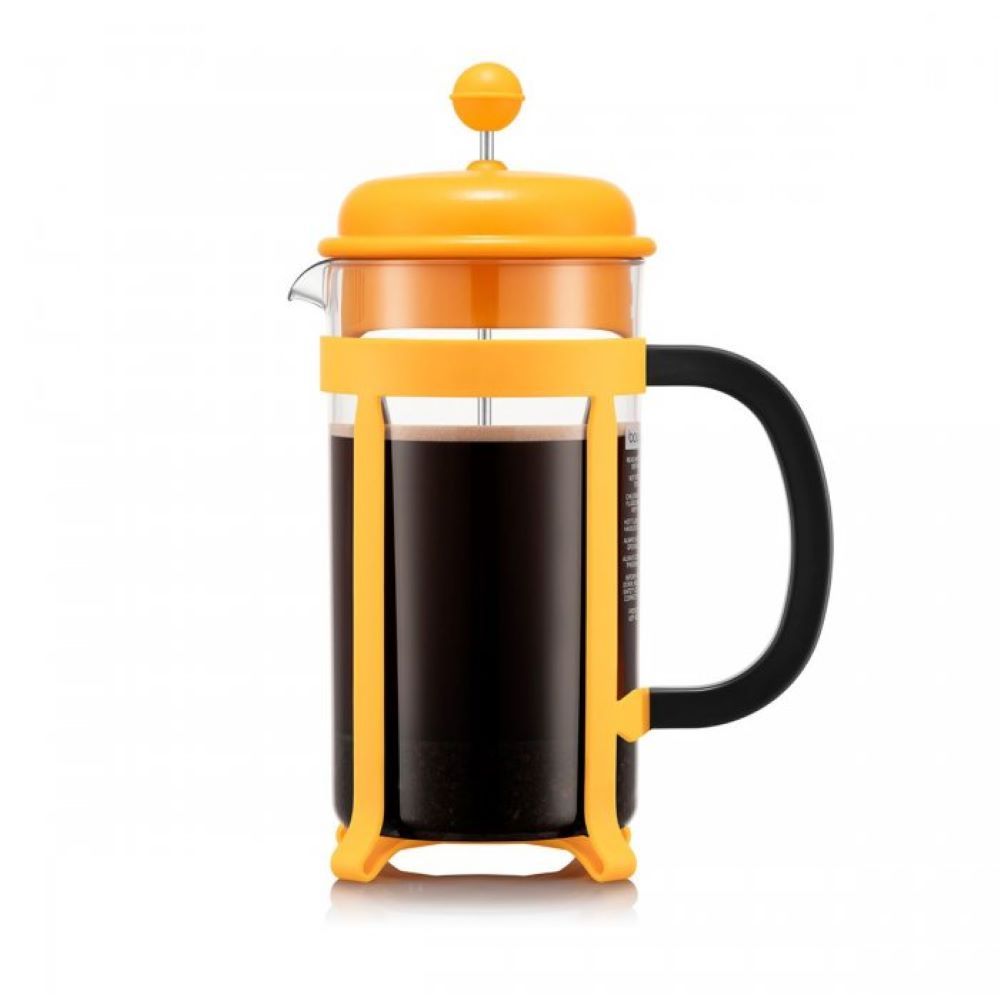 Cafetera Bodum Java 1903 Manual Prensa Francesa 8 Pocillos Coral