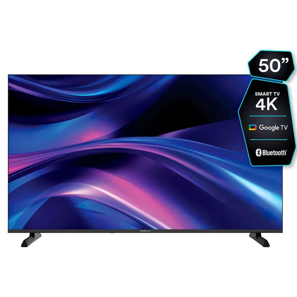 Smart Tv 50'' Noblex Led UHD 4K DV50X8580 Google TV, Wi-Fi y Bluetooth Negro