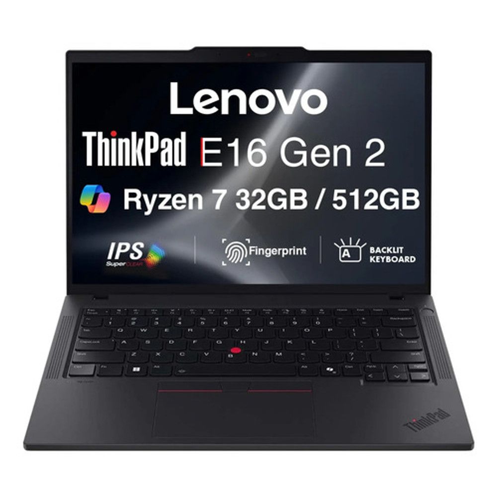 Lenovo Thinkpad E16 Gen 2 Copilot Laptop Business 16.0 Fhd A Color