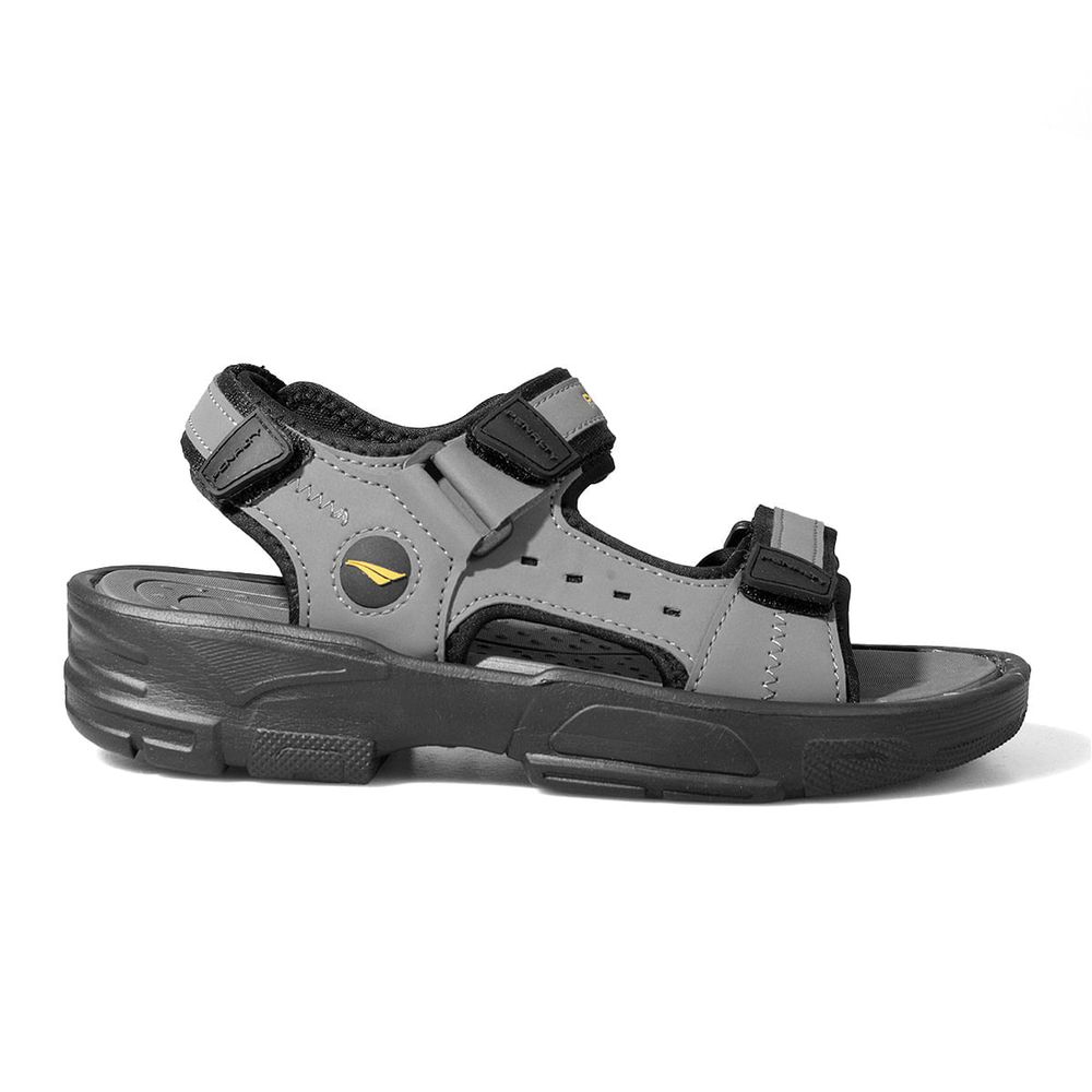 Sandali sportivi con strappi - nero - 16.00