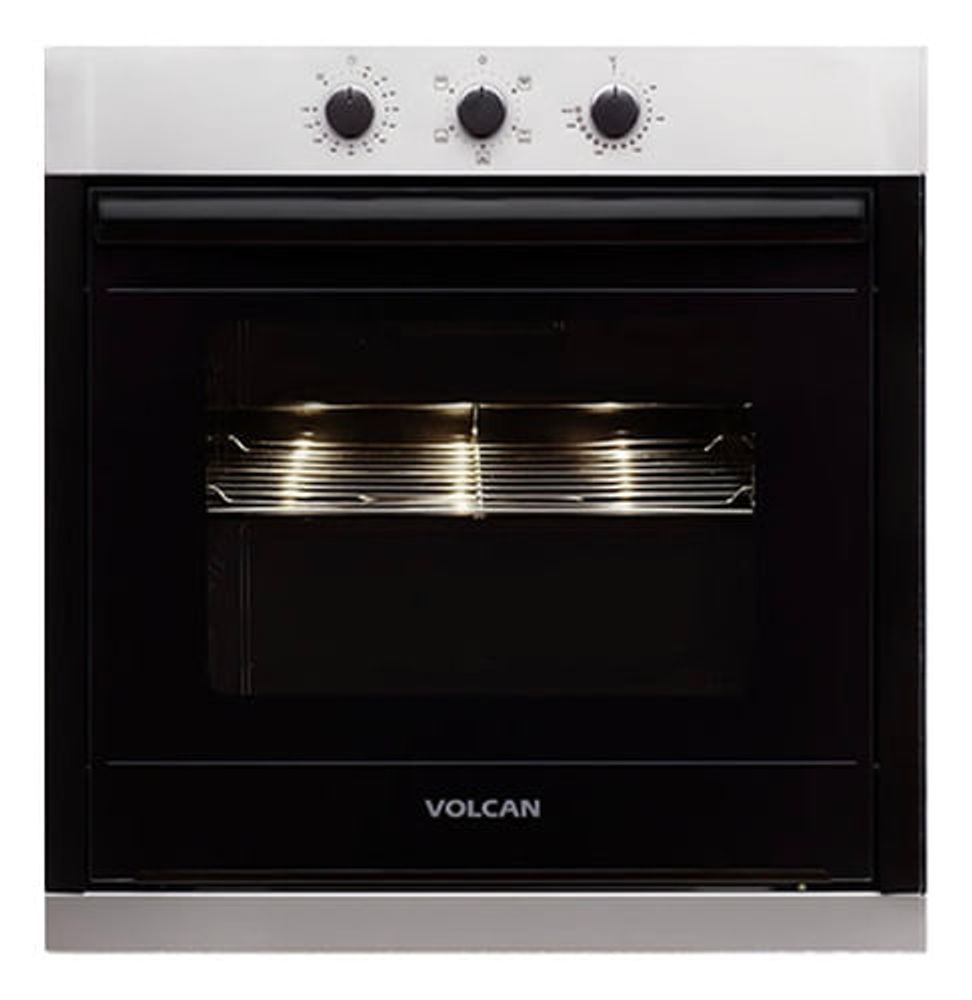 Horno Empotrable Eléctrico Volcan Hb6apv A.inoxidable/negro