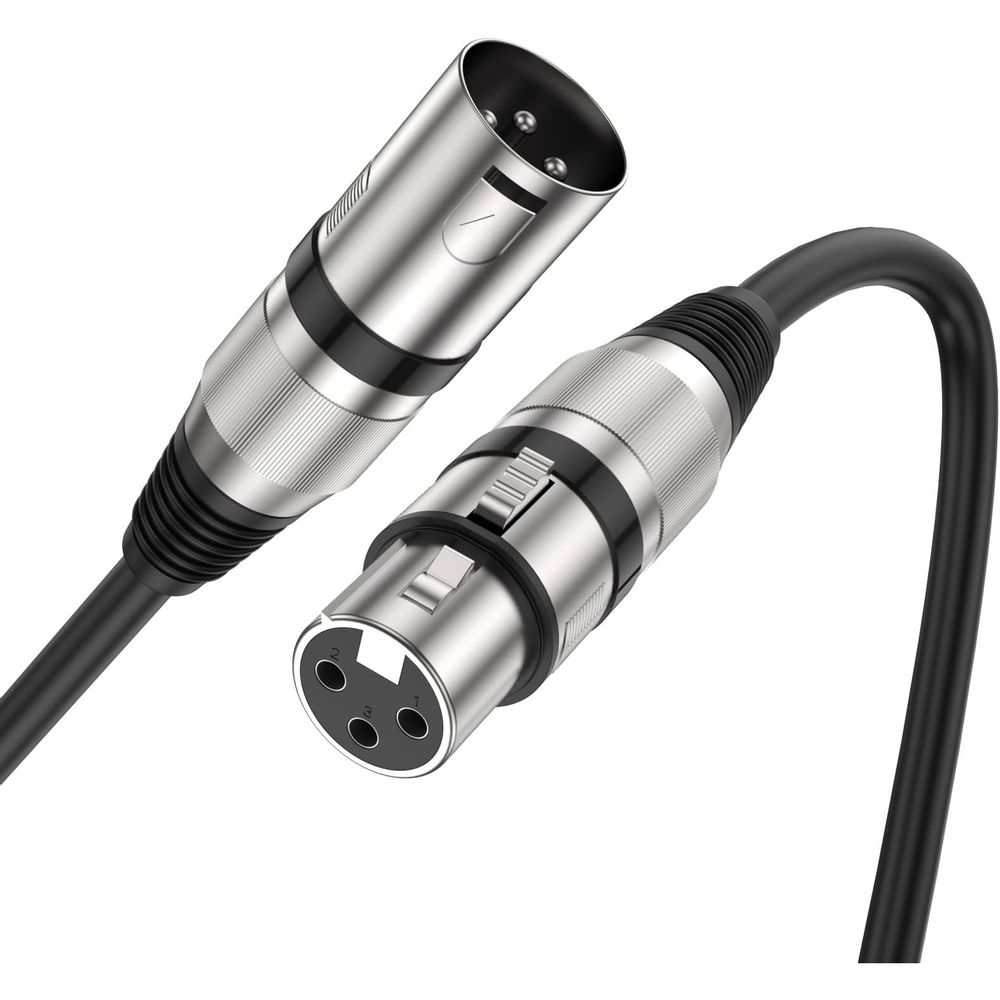 MOSWAG Cables XLR a XLR, cable de micrófono XLR de