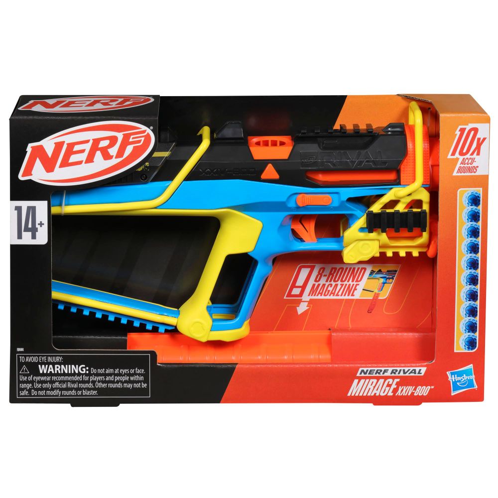 Nerf Charger Nerf Rival Mirage XXIV-800 - Blaster à Billes Avec 10