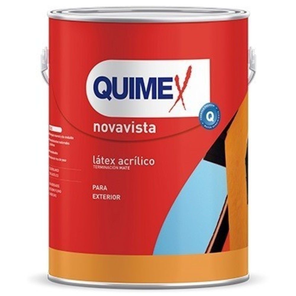 Latex Exterior Novavista Profesional 20l Quimex Vinilmex 3032