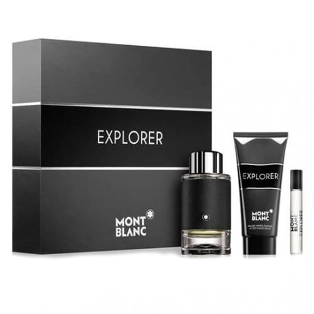 Mont Blanc Explorer EDP + 7.5 ml Mini + After Shave Bálsamo Set